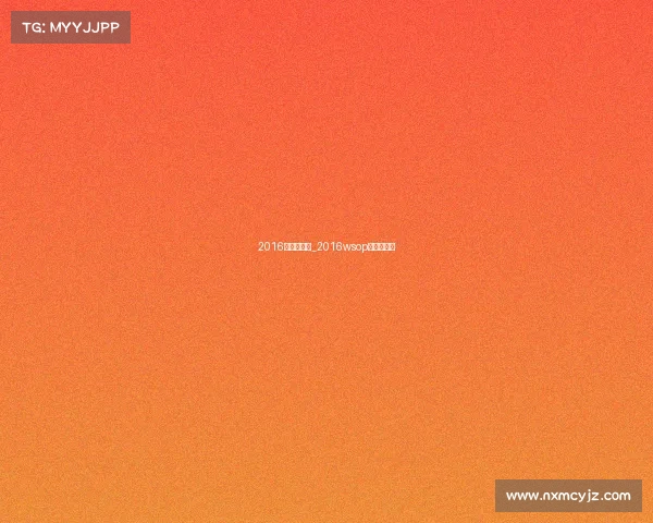 2016年国际赛事_2016wsop主赛事视频